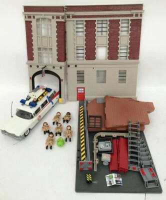 £28 • Buy PLAYMOBIL Ghostbusters Firehouse #9219 With Ecto-1 Characters & Accessories 