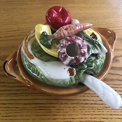 Mexican Pottery Arias Majolica Soup Tureen • $20