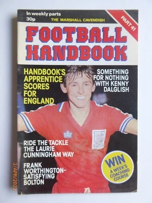 Football Handbook Part 41 Marshall Cavendish 1979 GC • £1.80