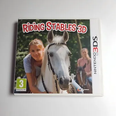 Riding Stables 3D Nintendo 3DS (LNA-CTR-AMUP-EUR) • £0.99