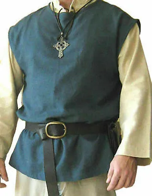 New Medieval Viking Grey Color Tunic Costume For Armor Clothing Reenactment • $46.92