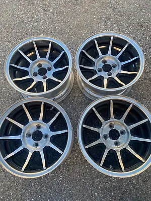 JDM Wheels ENKEI Big End Barrel 15 X 7J 4x 100 Miata Scion XB Toyota Mazda Honda • $700