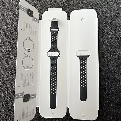 Nike 45 Mm Apple Sports Band In Space Black • £10