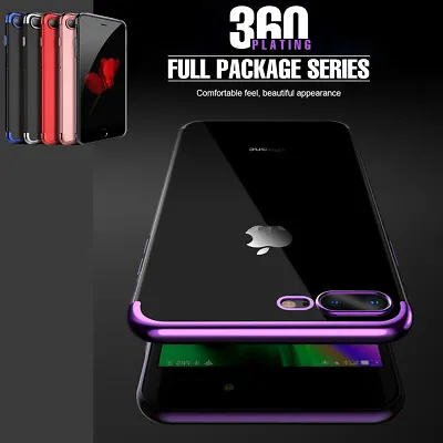 For IPhone 5 5S SE(1st Gen) Soft Gel Case Transparent Clear Plating Slim Cover • $4.99