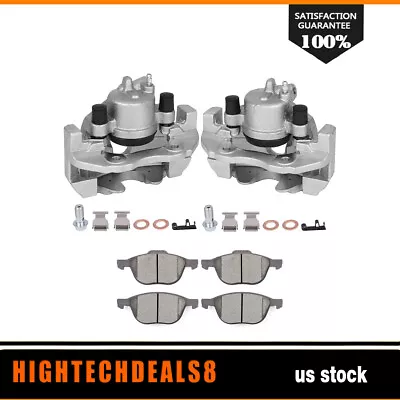 For 2004 2005 2006 2007 Ford Focus Front Brake Calipers And Ceramic Pads • $113.95