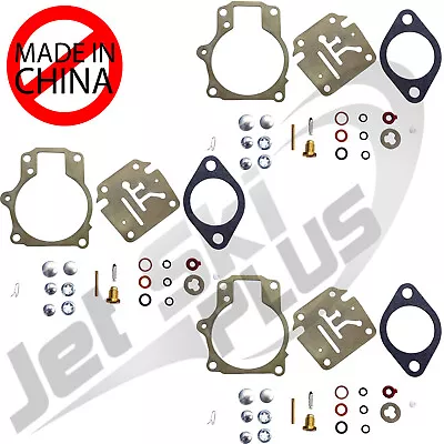 Johnson Evinrude Triple Carb Carburetor Rebuild Kit 55 60 65 70 75 HP 396701 • $36.88