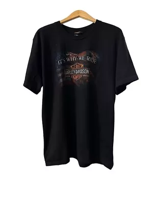 Harley Davidson T-Shirt Men’s Size Large 2010’s Vintage  • $18