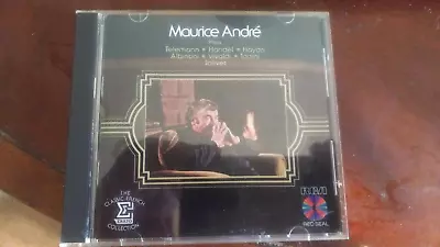 MAURICE ANDRE PLAYS Telemann Handel Vivaldi Haydn Music CD 24 Tracks • $12.99