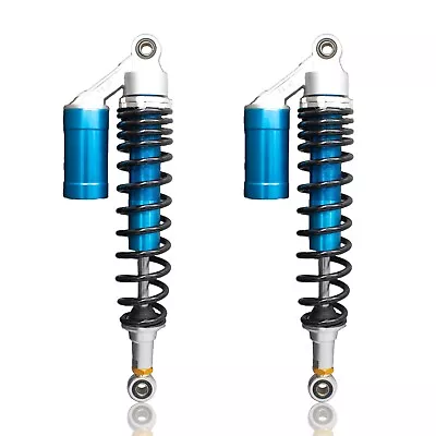 Blue Shocks Suspension For Yamaha Honda Suzuki Motorcycle Atv Go Kart Quad • $89.95