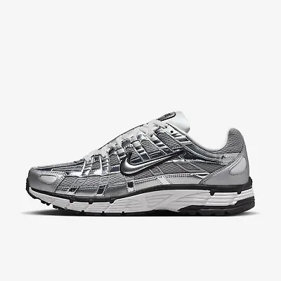 Nike P-6000 [CN0149-001] Men Running Shoes Metallic Silver/Sail/Black • $213.35