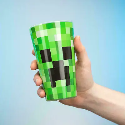 Minecraft Creeper Glass 16oz By Mojang Paladone • $14.99