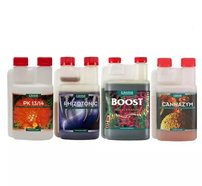 Hydroponics Additives Rhizotonic Boost PK 13/14 CannaZym Plant Stimulators 250ml • £9.75