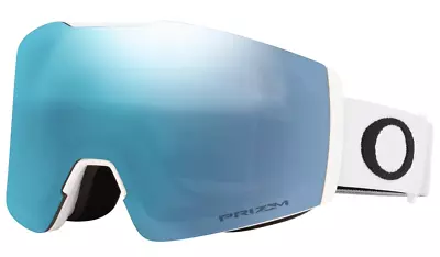 NEW Oakley Fall Line M Snow Goggles-Matte White-Prizm Sapphire Iridium Lens • $159.99