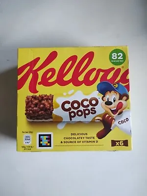 Kellogg's Coco Pops Bars 8x6x20g 8 Boxes Of 6 Cereal Bars • £27.59