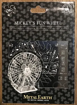Disney Parks Mickey's Fun Wheel Metal Earth 3D Model Kits - NEW • $9.99