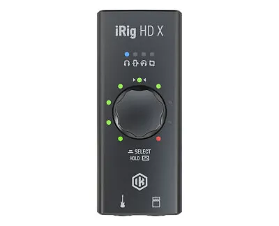 IK Multimedia IRig HD X Universal Guitar/Livestreaming Audio Interface Open Box • $96.99