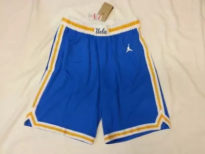 $65 UCLA Bruins Basketball Nike Jordan Dri-Fit Rep Shorts Mens XL NWT • $40