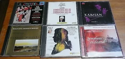 Six Classical CD'S -  Mozart - Haydn - And More     CD • $9.99