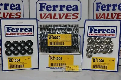 Ferrea 80LBS Dual Valvesprings Keepers & Ti Retainers Honda B18C B16A1 KT4001 • $985.09