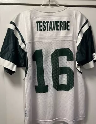 Vintage Champion NY Jets Testaverde Jersey Youth Size XL 18-20 • $15