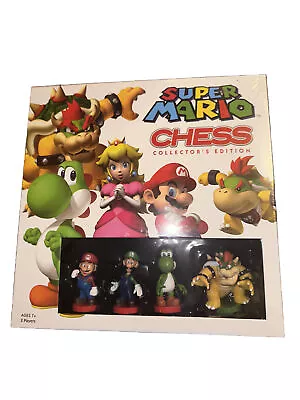 Super Mario Chess Collectors Edition Board Game 2010 - Brand New Sealed • $39