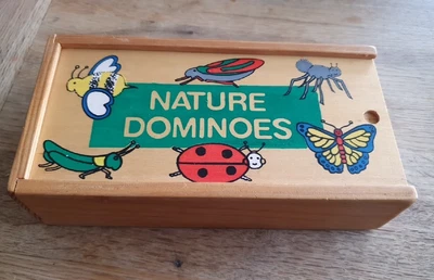 £5 • Buy Nature Dominoes / Childrens Wooden Dominoes