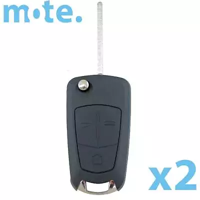 2 X To Suit Holden Captiva Epica Vectra 3 Button Remote Flip Key Shell/Case • $16.70