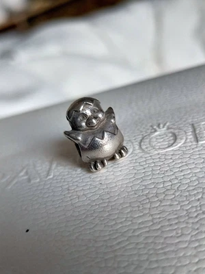 $39.95 • Buy Authentic Pandora Charm  Easter Chick  - Hatching Chicken 790528 Retired RARE 