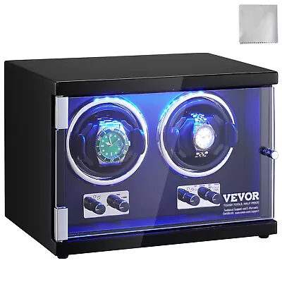 VEVOR Watch Winder Dual Watch Winder For Automatic Watch With 2 Mabuchi Motors • $136.99