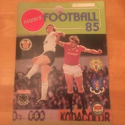 Panini's Football 1985 Sticker Album Complete Rare Vintage Collectable Retro • £48