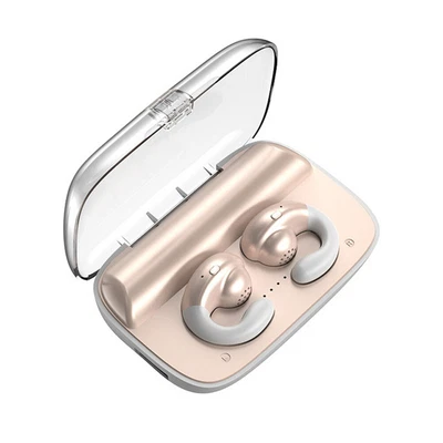 £11.65 • Buy Ear Clip Bone Conduction Bluetooth-compatible Headphones Bass Hi-fi Stereo Earph