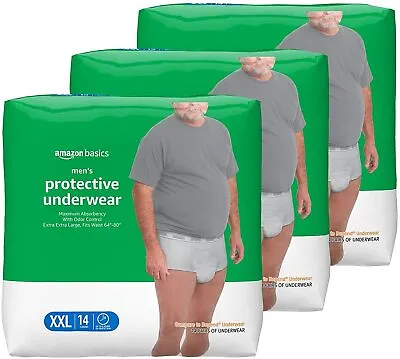 Incontinence Pull Up On Underwear Diapers For Men Maximum Compare To Depend ✅ • $22.99