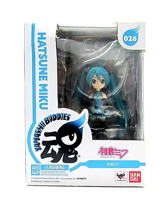 BANDAI Tamashii Buddies Vocaloid Hatsune Miku 026 Figure With Display NEW • $19