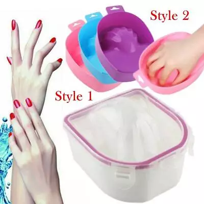 Professional Nail SPA Resistant Soak Off Warm Water Bowl Manicure Soak Bowl  ! • £4.02