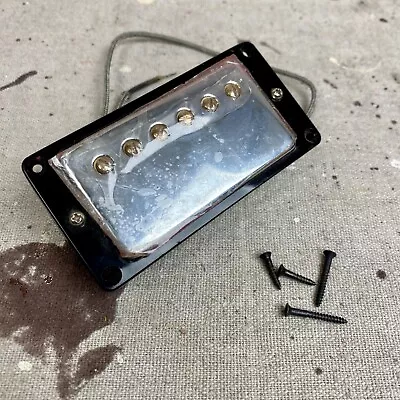 Vintage Gibson Tarback Humbucker Pickup 1980 W/ Pickup Ring NOS 7.50 K Ohm • $425