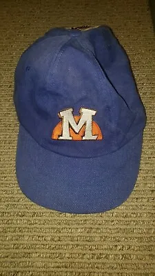 Vintage Malibu Rum Baseball Hat Cap Embroidered One Size Denim Elastic • $19.99
