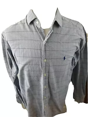 POLO RALPH LAUREN POLO GOLF WESTERTON Men's Shirt L Two-Ply Cotton  L/S • $19.94