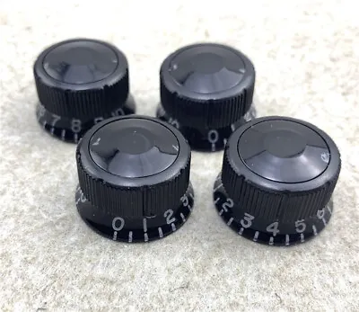 4 PCS BLACK Genuine Ibanez Artist Volume Sure Grip Tone Speed Knob Fit Les Paul • $27.90