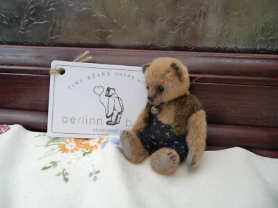 £130 • Buy Adorable Miniature Antique Style Artist Teddy Bear By Aerlinn Bears OOAK