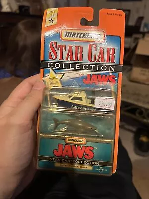 Matchbox Star Car Collection JAWS Amity Police Boat • $28.17