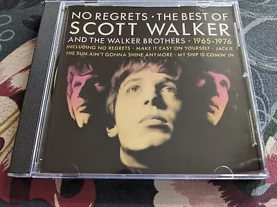 Scott Walker - No Regrets - The Best Of Scott Walker And The Walker Brothers CD • £1