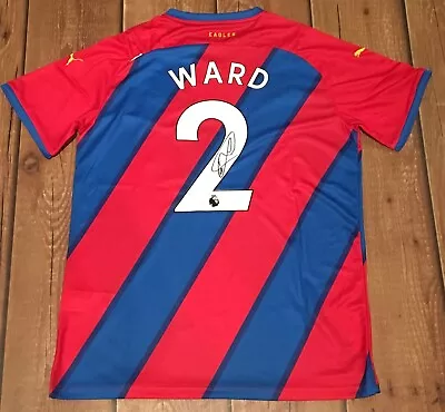 £117.99 • Buy JOEL WARD Signed CRYSTAL PALACE 2021/22  SHIRT + COA **EXACT PHOTO PROOF*