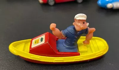 1980 Popeye Tugboat Corgi Juniors #67 Vintage Die-cast Made In Great Britain • $8