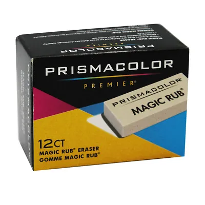 Prismacolor Premier Magic Rub Eraser Box Of 12 • $18.89
