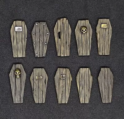 Coffin Shields X10 Large For Warhammer Undead Vampire AoS  - Sets Of 10 • £5
