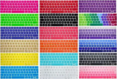 UK EU Version Keyboard Cover Protector For Macbook Pro 13  A1709 A1708 A1706 • £3.43