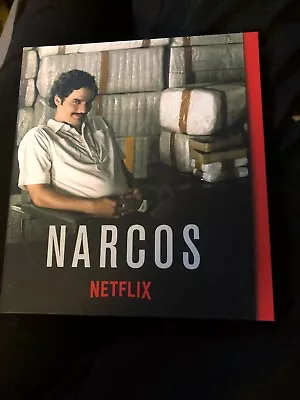 NARCOS Season 1 TV Series DVD Set + PRESSBOOK 2016 Emmy PABLO ESCOBAR Story NEW • $15.95