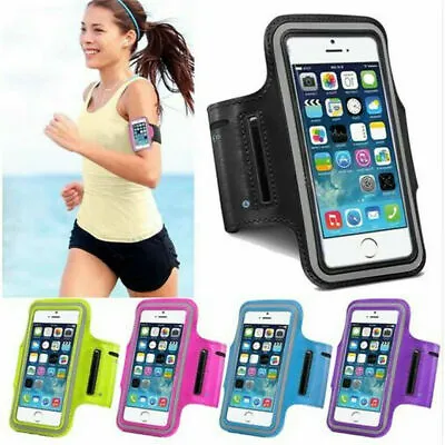 Apple Gym Running Jogging Sports Armband Holder For Various IPhone Mobile Phones • £4.95