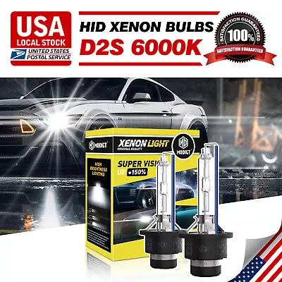 Set Of 2 D2S 6000K HID Xenon Bulbs Factory Headlight HID Replace For Osram New • $17.28