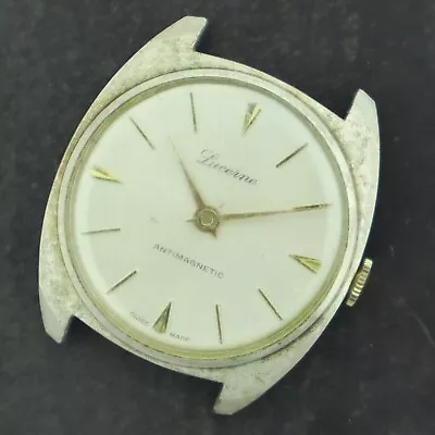 Vintage Lucerne Men's Mechanical Wristwatch Swiss Made Runs For Repair • $20